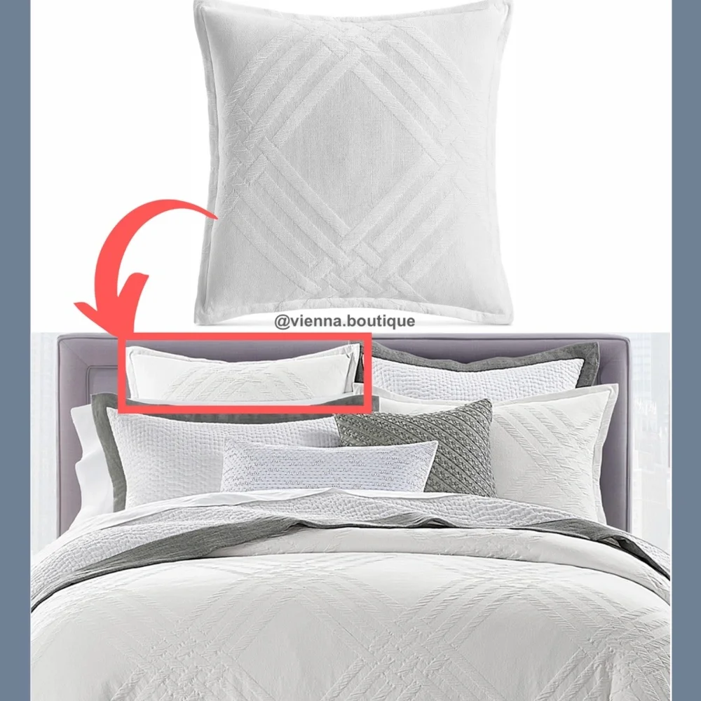 NIB Hotel‎ Collection Locked Geo (1) Euro Sham